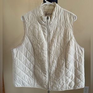 Relativity Quilted Vest Cream
